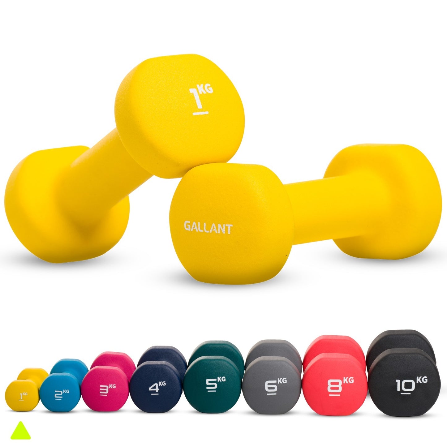 Neoprene Dumbbells Hand Weights Pair Exercise Iron Set Home Gym Fitness Aerobic