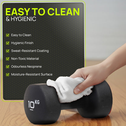 Neoprene Dumbbells Hand Weights Pair Exercise Iron Set Home Gym Fitness Aerobic